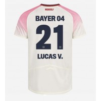 Bayer Leverkusen Lucas Vazquez #21 Bortatröja 2025-26 Kortärmad